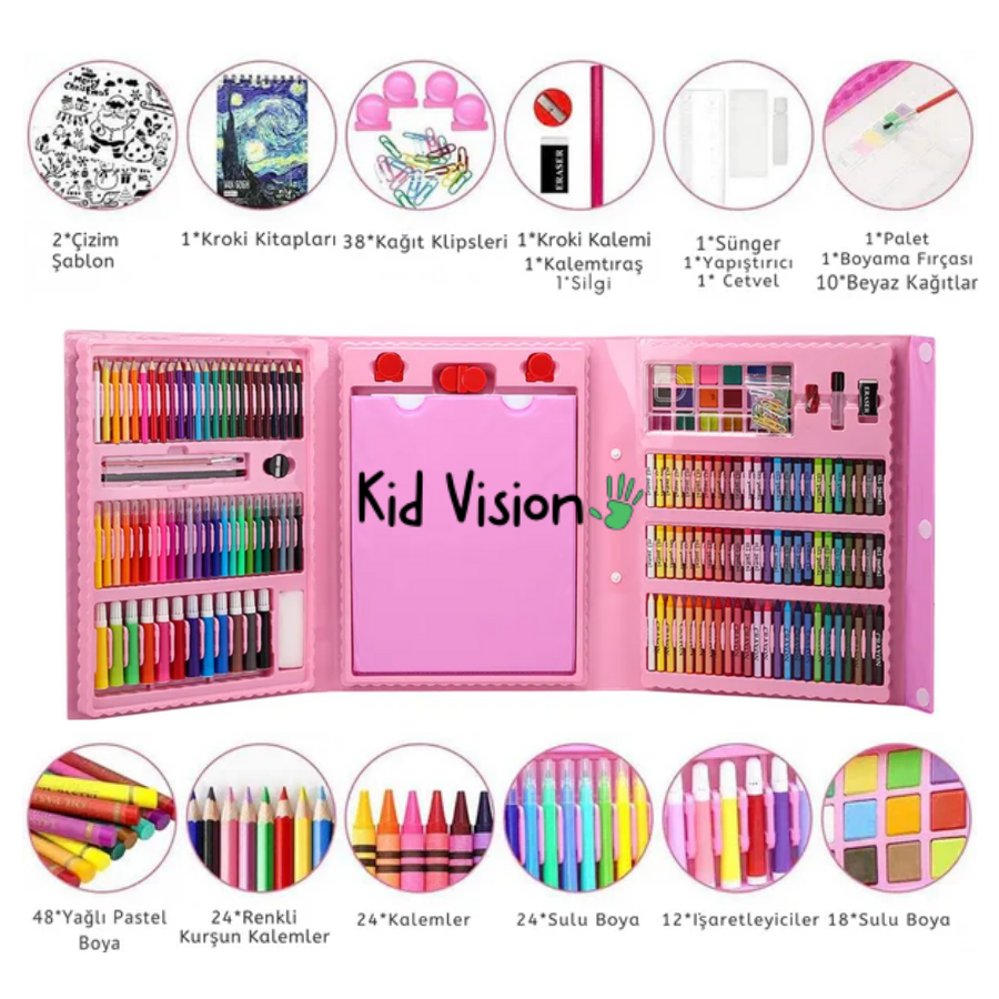 Kid Vision™ Mega Çizim Seti