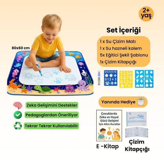 Kid Vision Sihirli Su Çizim Matı