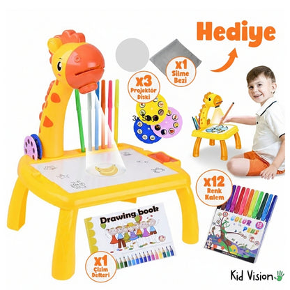 Kidvision Akıllı Çizim Projeksiyon Seti
