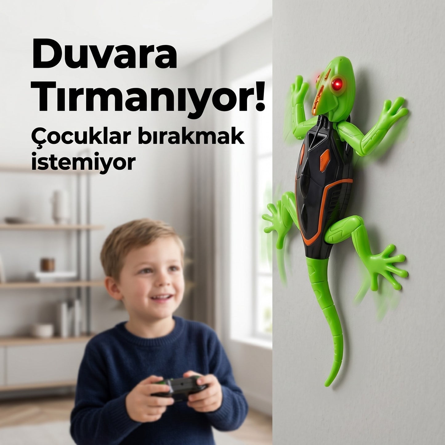 KidVision Duvara Tırmanan Kertenkele
