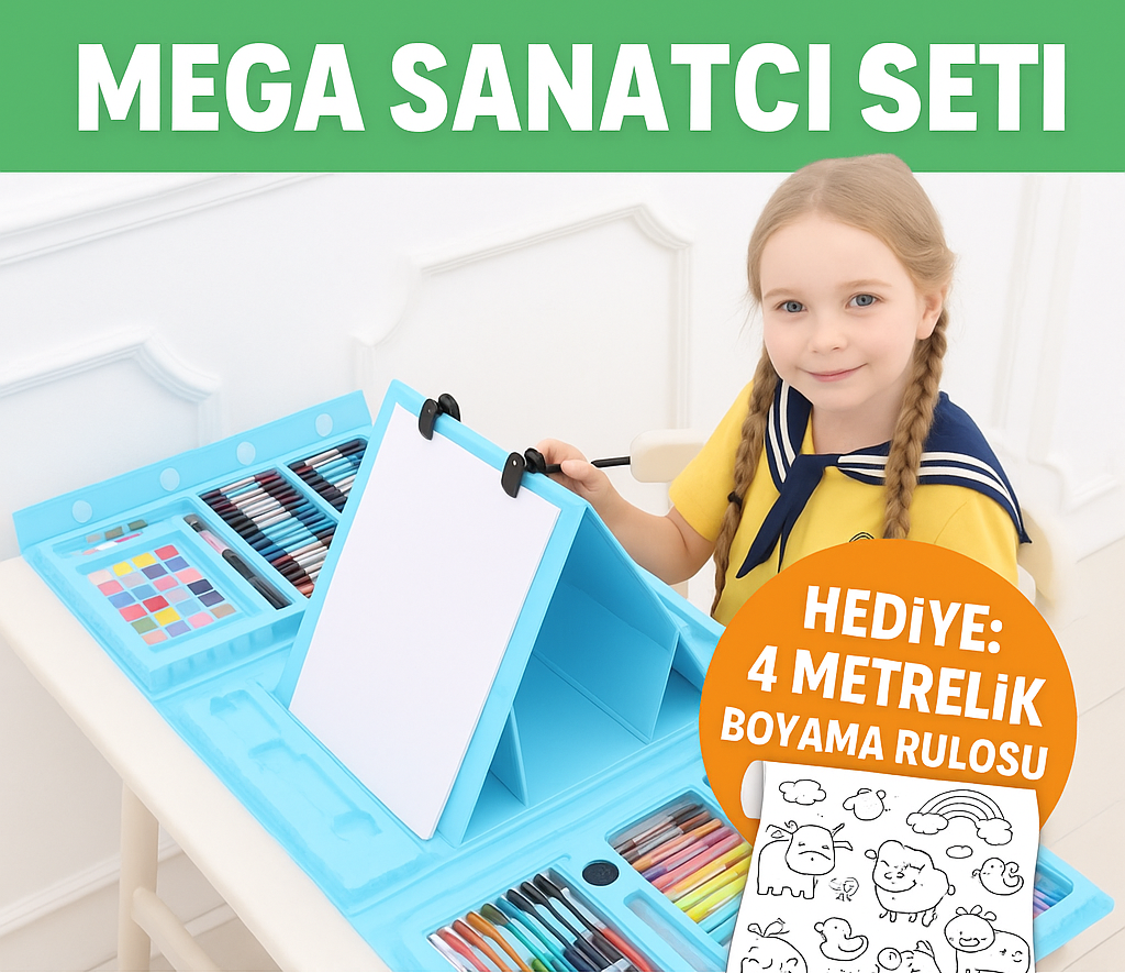Kid Vision  Mega Çizim Seti