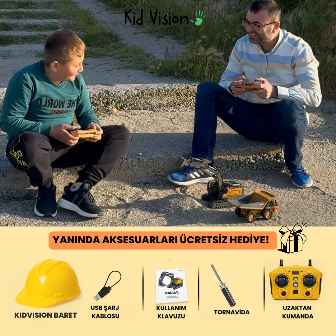 Kid Vision Mini Şantiye Oyuncakları