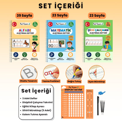 Kid Vision Sihirli Alıştırma Seti