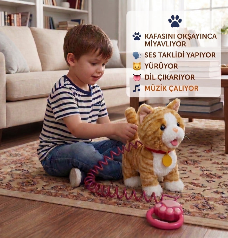 Kidvision Sevimli Kedi Oyuncak