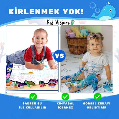 Kid Vision Sihirli Su Çizim Matı