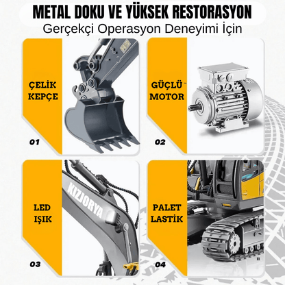 Kid Vision Mini Şantiye Oyuncakları